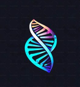 Abstrakter DNA